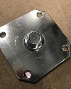 Bearing housing with socket 102mm M&M